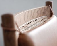 Billede af Warm Nordic Swing Rocking Chair H: 103 cm - Teak/Camel