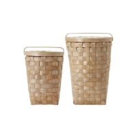 Billede af House Doctor Edition Kurv m. låg Sæt af 2 stk -  Natural
