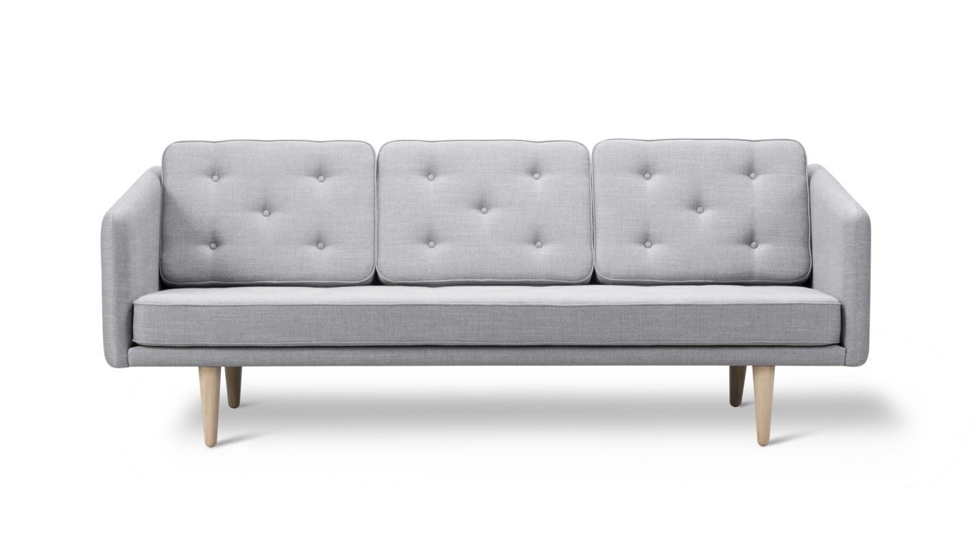 Billede af Fredericia Furniture 2003 No. 1 3 Pers. Sofa L: 206 cm - Bardal 110/Sæbebehandlet Eg