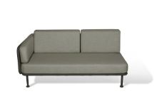 Billede af Mindo 100 2 Seater Module Left SH: 39,5 cm - ML00558 Warm Grey