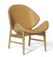 Billede af Warm Nordic The Orange Lounge Chair SH: 38 cm - Oak/Nature