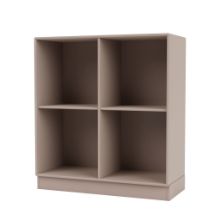 Billede af Montana Selection 1112 Show Bogreol med sokkel 7 cm 69,6x69,6x30 cm - 137 Mushroom