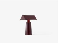 Billede af &Tradition Caret MF1 Portable Lamp H: 22 cm - Dark Burgundy