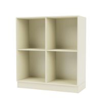 Billede af Montana Selection 1112 Show Bogreol med sokkel 7 cm 69,6x69,6x30 cm - 150 Vanilla