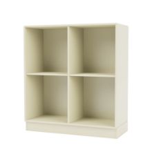 Billede af Montana Selection 1112 Show Bogreol med sokkel 7 cm 69,6x69,6x30 cm - 150 Vanilla