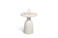 Billede af Mindo 104 Side Table w. Handle  Ø: 40 cm - Light Grey