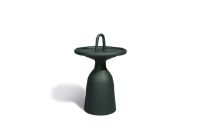 Billede af Mindo 104 Side Table w. Handle  Ø: 40 cm - Dark Green