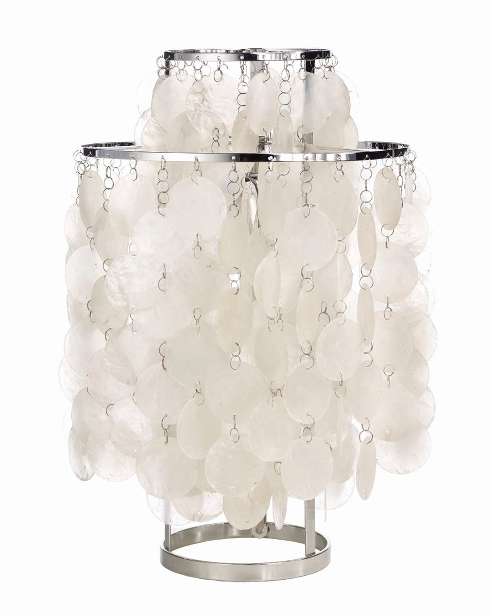 Billede af Verpan Fun 2TM Bordlampe H: 43 cm - Krom