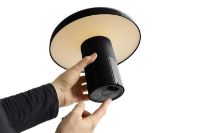 Billede af HAY Pao Portable Lamp Ø: 23 cm - Soft Black