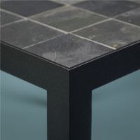 Billede af Rübner Sofabord 44x44x45 cm - Skiffer/Grafit