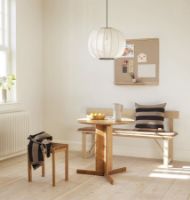 Billede af Form & Refine Rim Opslagstavle 75x75 cm - White Oiled Oak