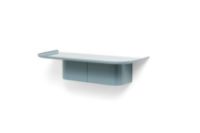 Billede af HAY Korpus Shelf 4 Hooks M 60x25x14 cm - Sea