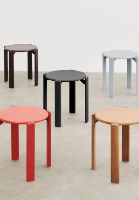 Billede af HAY Rey Stool H: 46 cm - Deep Black