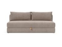 Billede af Innovation Living Osvald Sovesofa L: 200 cm - Mat Sort/Cordufine Beige
