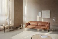Billede af Eva Solo Crush Sofa 3 pers. B: 222 cm - ENVY Cognac 20320 Læder