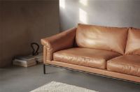 Billede af Eva Solo Crush Sofa 3 pers. B: 222 cm - ENVY Cognac 20320 Læder