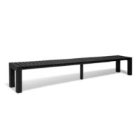 Billede af Mindo 111 Bench Extension Large 240x45x46 cm - Dark Grey