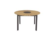 Billede af Mindo 101 Dining Table Ø: 120 cm - Dark Grey