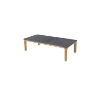 Billede af Cane-line Outdoor Aspect Sofabord 120x60 cm - Fossil Black Keramik/Teak