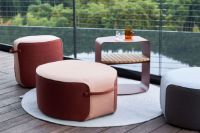 Billede af Mindo 108 Pouf Small 48x42x48 cm - Terracotta