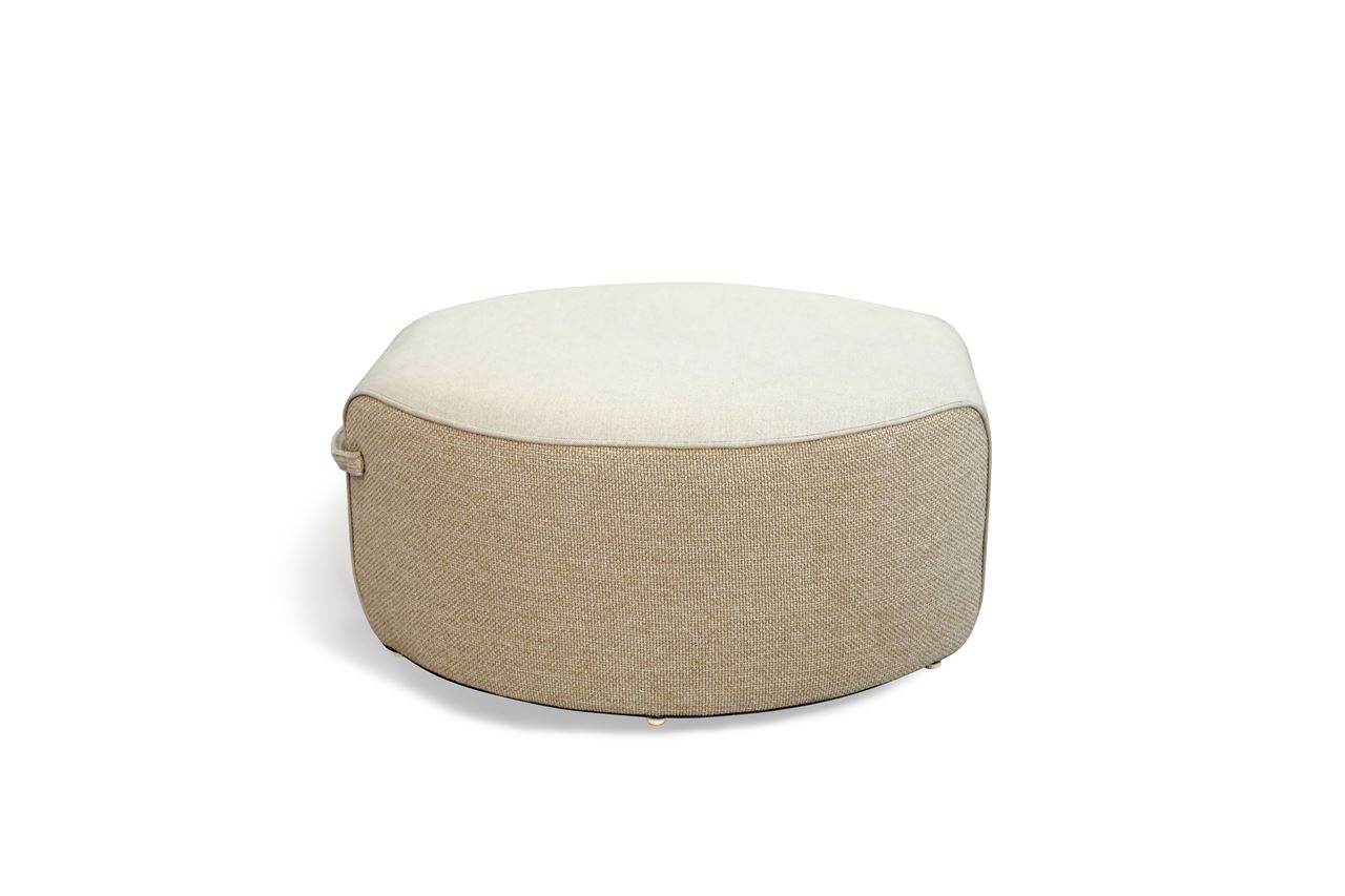 Billede af Mindo 108 Pouf Large 74,5x65,5x35 cm - White Beige