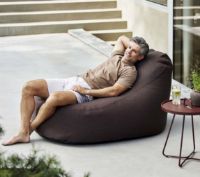 Billede af Cane-line Outdoor Cozy Beanbag Stol 100x140 cm - Dark Bordeaux
