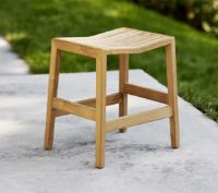 Billede af Cane-line Outdoor Flip Skammel H: 47 cm - Teak