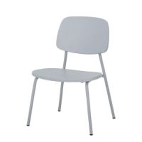 Billede af Bloomingville Mini Gugga Stol SH: 30 cm - Krydsfiner/Grå