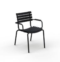 Billede af HOUE ReCLIPS Havestol B: 61 cm - Sort / Aluminium