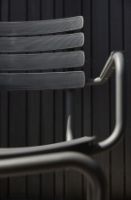 Billede af HOUE ReCLIPS Havestol B: 61 cm - Sort / Aluminium