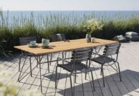 Billede af HOUE ReCLIPS Havestol B: 61 cm - Sort / Aluminium