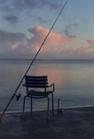 Billede af HOUE ReCLIPS Havestol B: 61 cm - Grøn / Aluminium