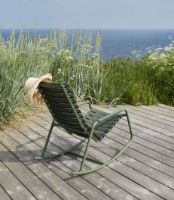 Billede af HOUE ReCLIPS Gyngestol D: 102 cm - Sort / Aluminium
