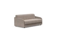 Billede af Innovation Living Eivor 140 Sovesofa m. Dual Madras - Sort Eg/Cordufine Beige