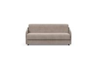 Billede af Innovation Living Eivor 140 Sovesofa m. Spring Madras - Sort Eg/Cordufine Beige