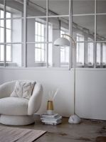 Billede af Bloomingville Ted Lounge Stol SH: 40 cm - Hvid