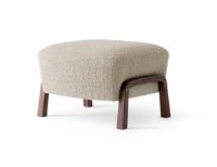 Billede af &Tradition Wulff Pouf ATD3 SH: 39 cm - Karakorum 003/Walnut