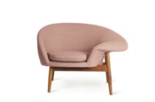 Billede af Warm Nordic Fried Egg Loungestol Højre SH: 40 cm - Pale Rose