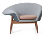 Billede af Warm Nordic Fried Egg Loungestol Venstre SH: 40 cm - Petrol/Light Green/Fresh Peach