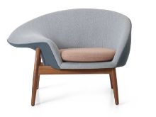 Billede af Warm Nordic Fried Egg Loungestol Venstre SH: 40 cm - Petrol/Light Green/Fresh Peach