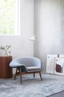 Billede af Warm Nordic Fried Egg Loungestol Venstre SH: 40 cm - Petrol/Light Green/Fresh Peach