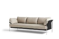 Billede af HAY Can 3 Seater L: 247 cm - Ruskin 5 / Chromed Steel 