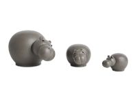Billede af Woud Hibo Hippopotamus Small - Taupe
