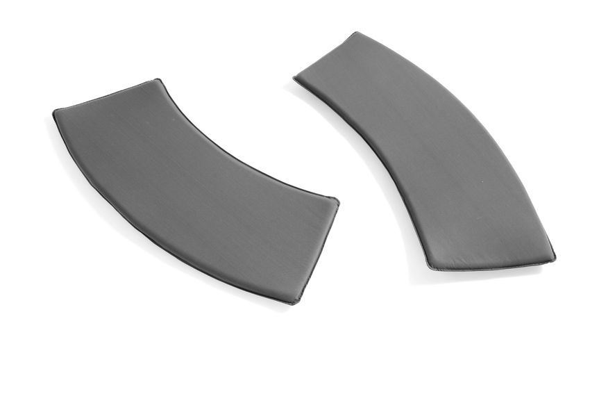 Billede af HAY Palissade Park Dining Bench Cushion In-Out / Set Of 2 L: 121,5/127 cm - Anthracite 