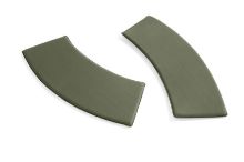 Billede af HAY Palissade Park Dining Bench Cushion In-Out / Set Of 2 L: 121,5/127 cm - Olive 