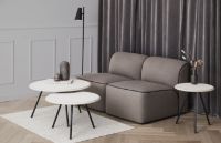 Billede af Woud Soround Coffee Table Ø: 60 cm H: 40,5 cm - Beige Laminat