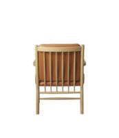 Billede af FDB Møbler J147 Lænestol Erik Ole Jørgensen H: 79,5 cm - Eg/Cognac Læder