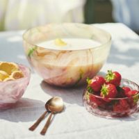 Billede af Kodanska Havana Banana Bowl Medium Ø: 20 cm - Banana Green   OUTLET