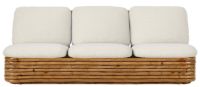 Billede af GUBI Bohemian 72 Sofa B: 210 cm - Rattan/Chevron 002