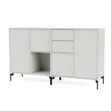 Billede af Montana QS Selection Couple Skænk med ben 139,2x69,6x38 cm - 09 Nordic / Black